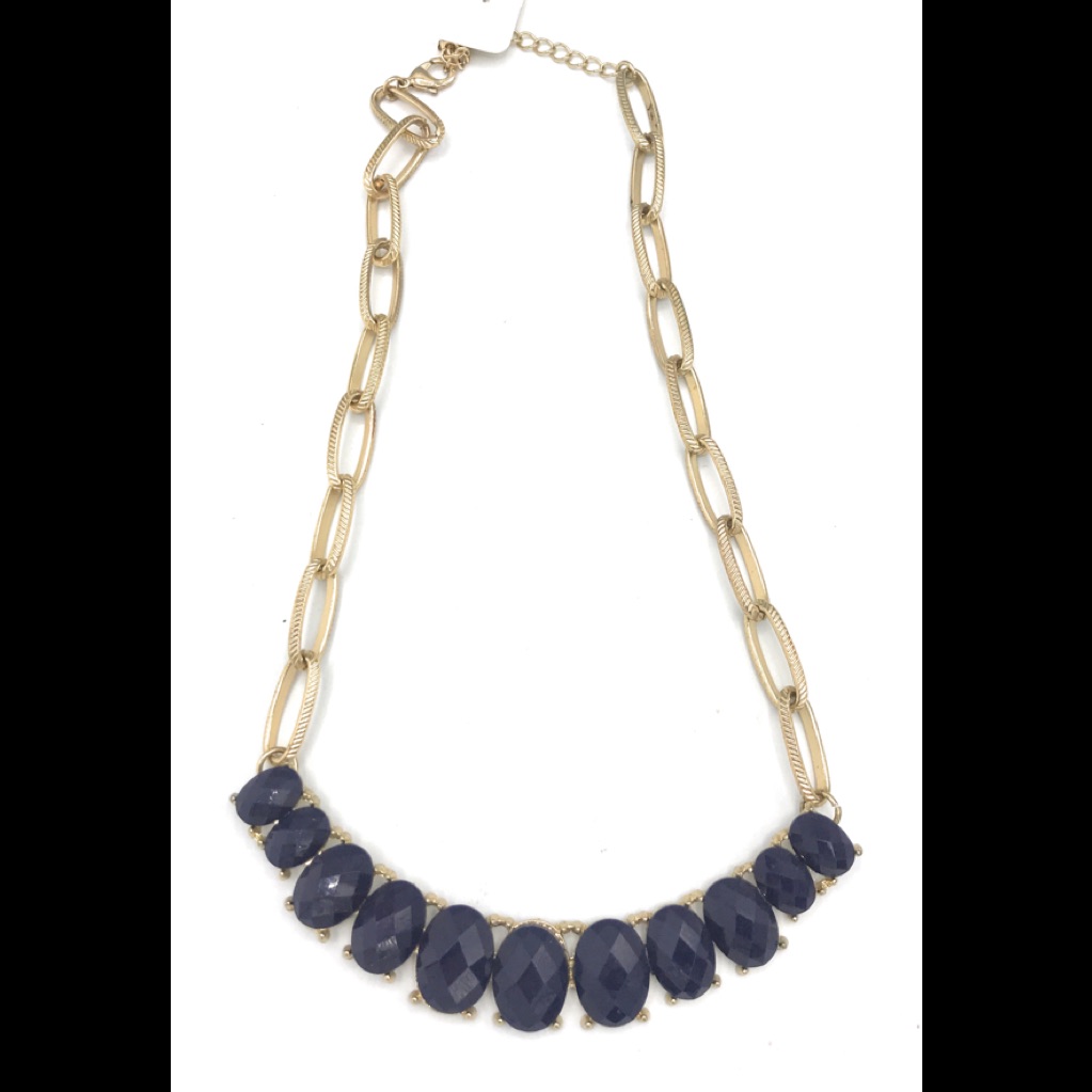 Blue Fashion Necklace (Case 1) #904